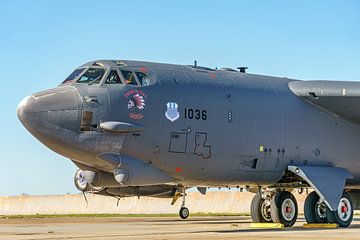 Boeing B-52 Stratofortress bomber. by Jaap van den Berg