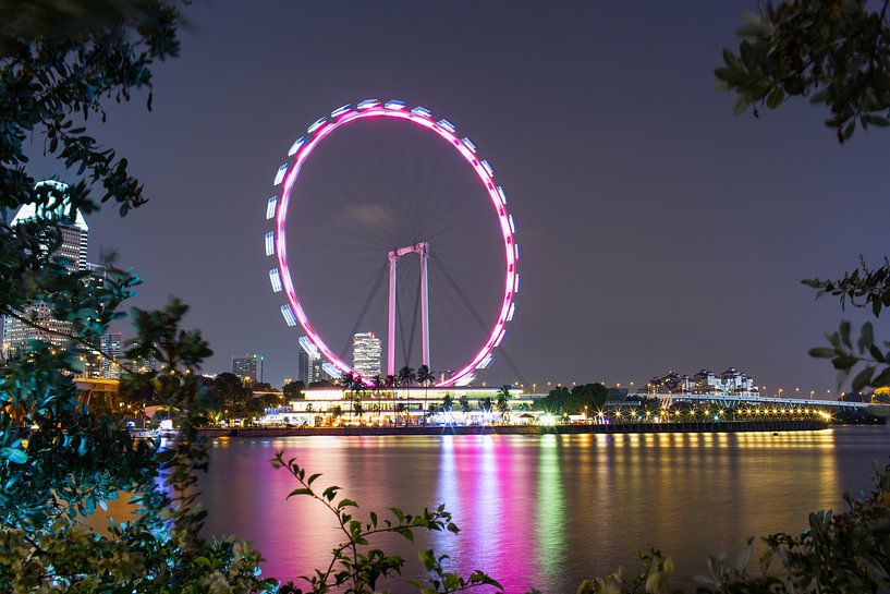 Ferris Wheel Singapore Flyer by Yevgen Belich