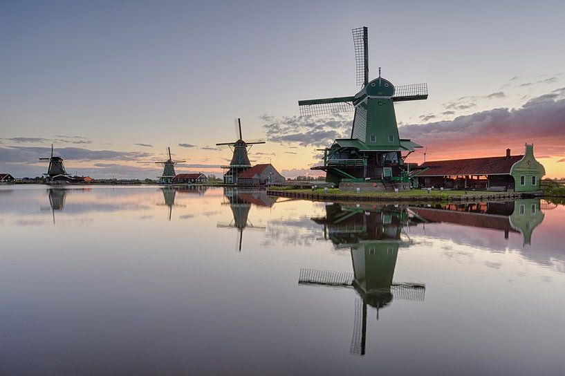 Mills Zaanse Schans by John Leeninga