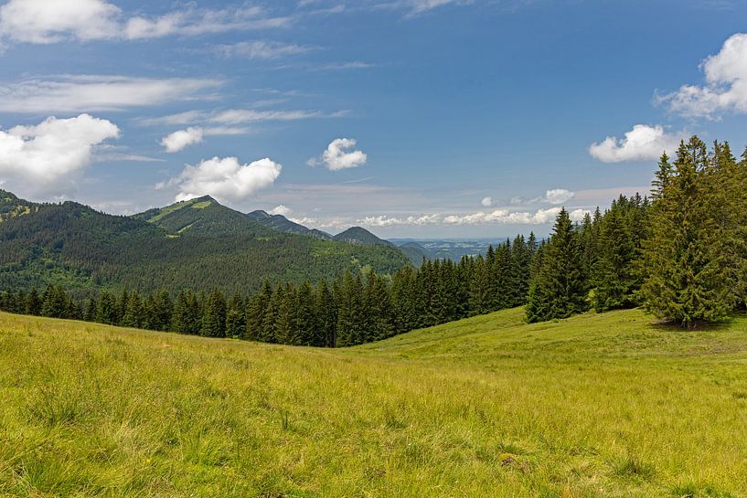 Landscape in the Alps in the province of Salzburg by Alexander Ließ