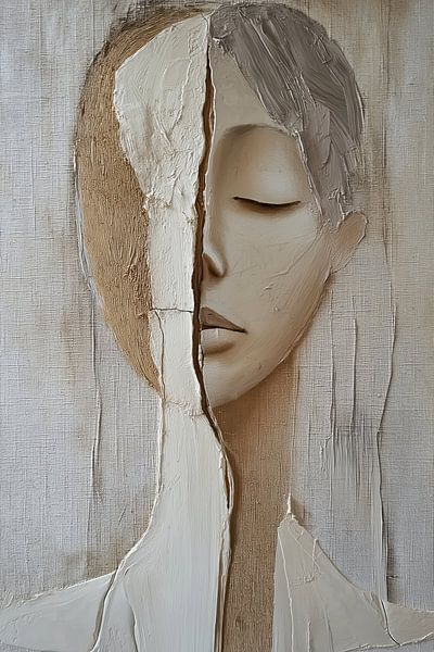 Femme abstraite par Bert Nijholt