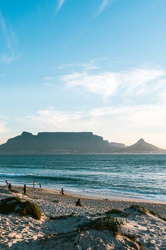Uitzicht op de Tafelberg, Kaapstad, Zuid-Afrika