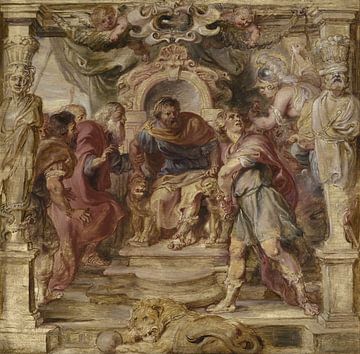 Achilles vertoornd op Agamemnon, Peter Paul Rubens