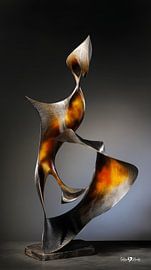 Abstrakte Skulptur von Gelissen Artworks