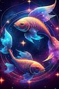 zodiac sign Pisces, sign of the zodiac by Jörg B. Schubert thumbnail