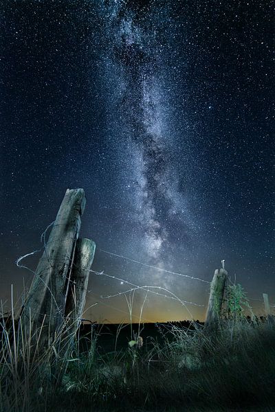 The old fence by Salke Hartung