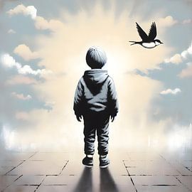 L'oiseau sur FoXo Art