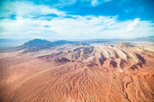 Landschap van de Grand Canyon west vanuit de lucht