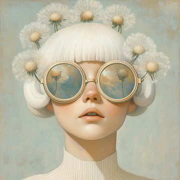 Snow white VI van Mirjam Duizendstra