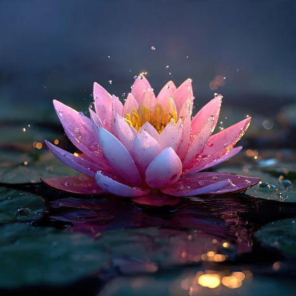 Floating Lotus by Yaya's
