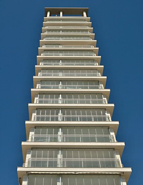 Modern tower block in Benidorm by insideportugal