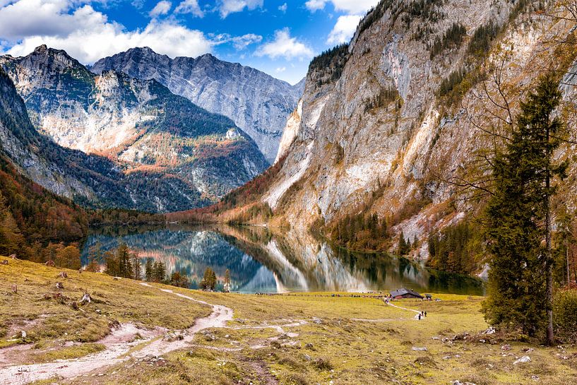 Obersee in the Berchtesgadener Land by Dirk Rüter