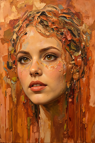 Earth & Impression - Portret in Rijke Textuur