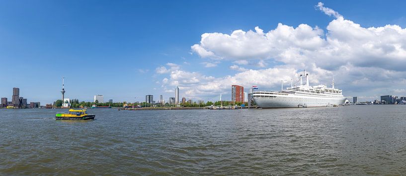 Panorama de Rotterdam par Pieter van Roijen