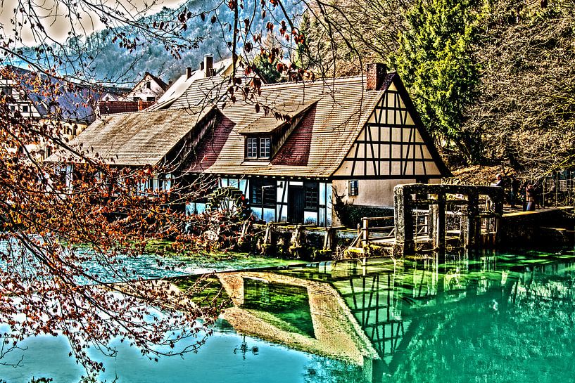 The watermill by Photoart-Naegele