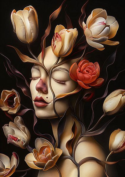 Tulip Jester by Jacky