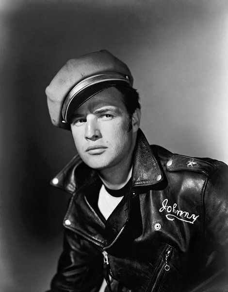 Marlon Brando, The Wild One 1953 von Bridgeman Images