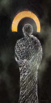 Schutzgeist - angel abstract, van Christine Nöhmeier