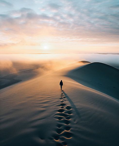 Sunrise in nature by fernlichtsicht