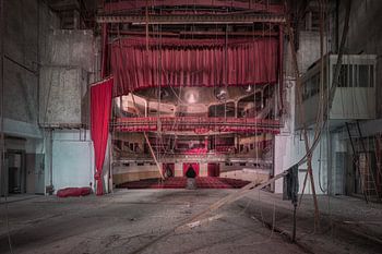 Backstage Abandoned Theater