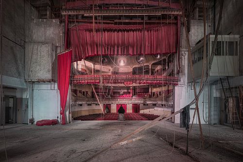 Backstage Abandoned Theatre