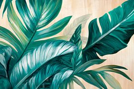 Tropical leaves by Poster Art Shop