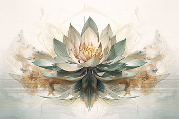 Lotus bloem van Imagine