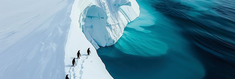 Footsteps in the Snow by ByNoukk