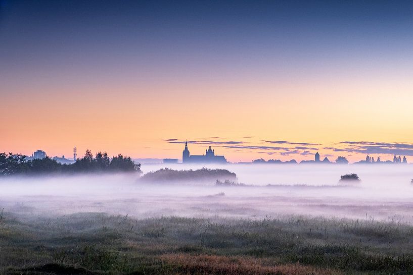 Den Bosch skyline van Ruud Peters
