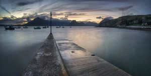 Elgol pier by Wojciech Kruczynski