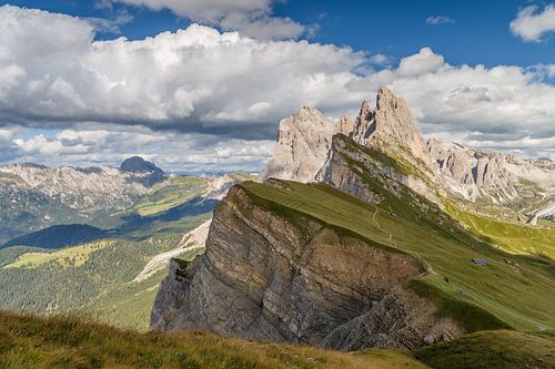 Seceda in the Dolomites.