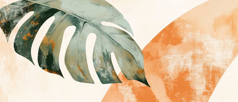Tropical leaf by Poster Art Shop