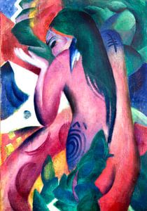 Franz Marc - Rote Frau (1912)