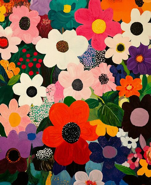 Bloeiende horizonten van Floral Abstractions