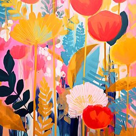 Vintage bosje bloemen van Caroline Guerain