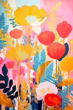 Vintage bosje bloemen van Caroline Guerain