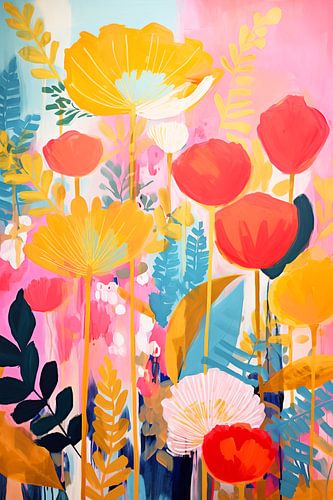 Vintage bosje bloemen van Caroline Guerain