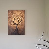 Klantfoto: De boomvrouw van Atelier van Saskia, op canvas