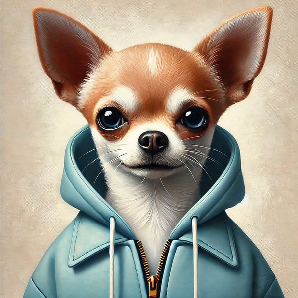 "Tiny but Mighty - The Coolest Chihuahua" ?? by Marijke Trienekens