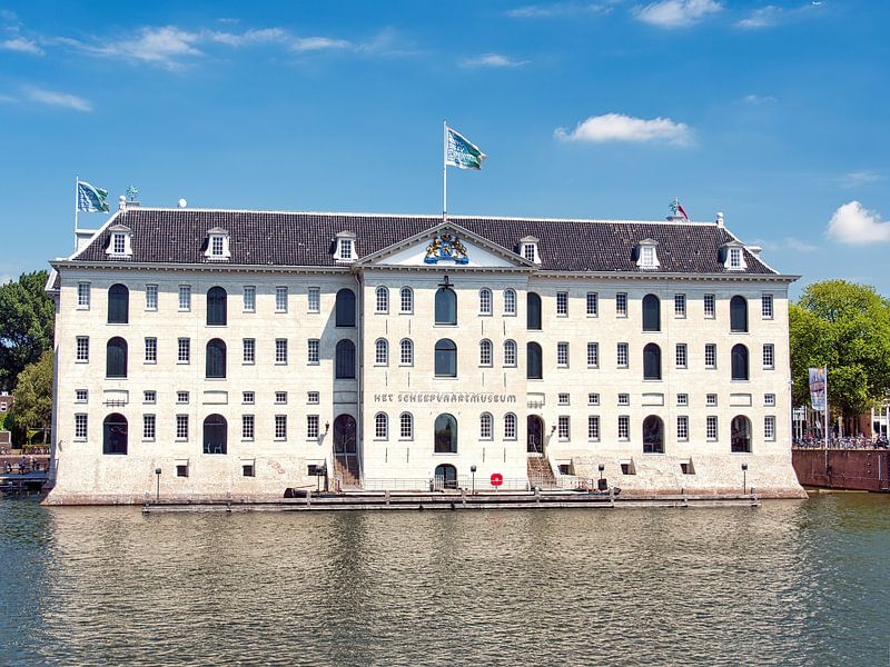 Musée maritime d'Amsterdam par Eduard Lamping