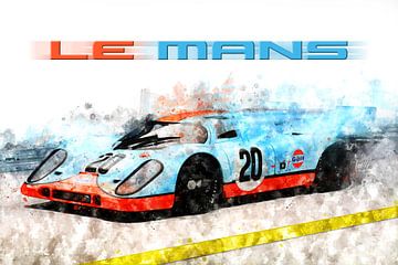 Porsche 917 Le Mans von Theodor Decker