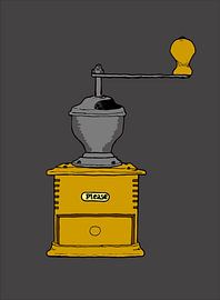 Un café, s'il vous plaît ! sur Marjolijn de Winter