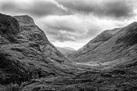 Uitzicht op Glencoe, Schotland