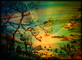 at the end of the day II. by Angela J. Brna