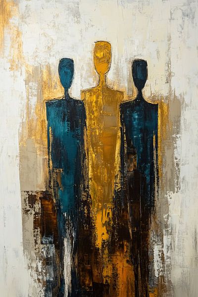 Silhouettes de personnes | Personnes par Caprices d'Art