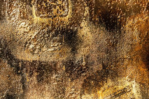 Roestig stalen metalen oppervlak