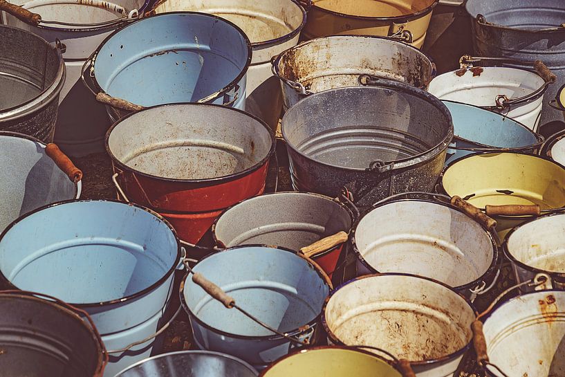 Vintage buckets by rosstek ®