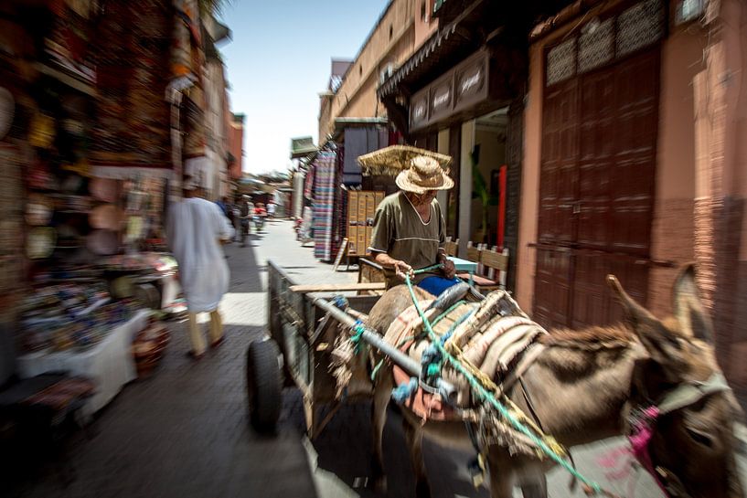 Streets off Marrakech by Julian Buijzen