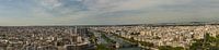 Panorama van boven van de Seine van Melvin Erné thumbnail