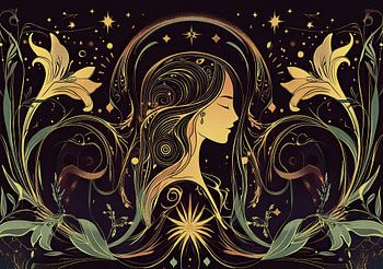 Sternbild der Jungfrau 